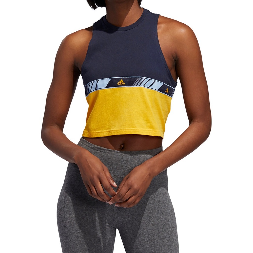 Adidas Crop Tank Top NEW - XS